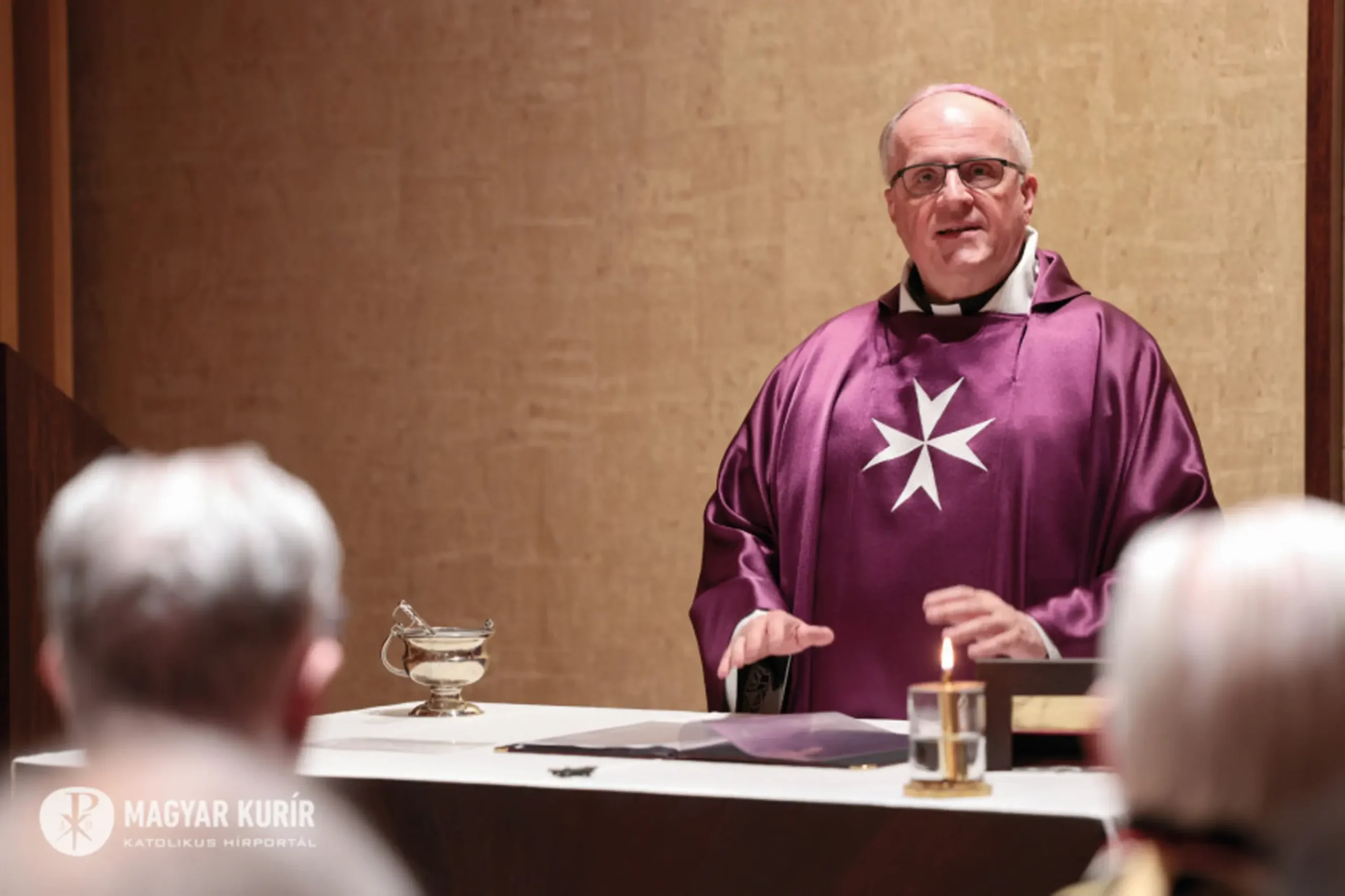 M. W. Banach püspök, apostoli nuncius (a Szentszék magyarországi nagykövete). Fotó: Magyar Kurír