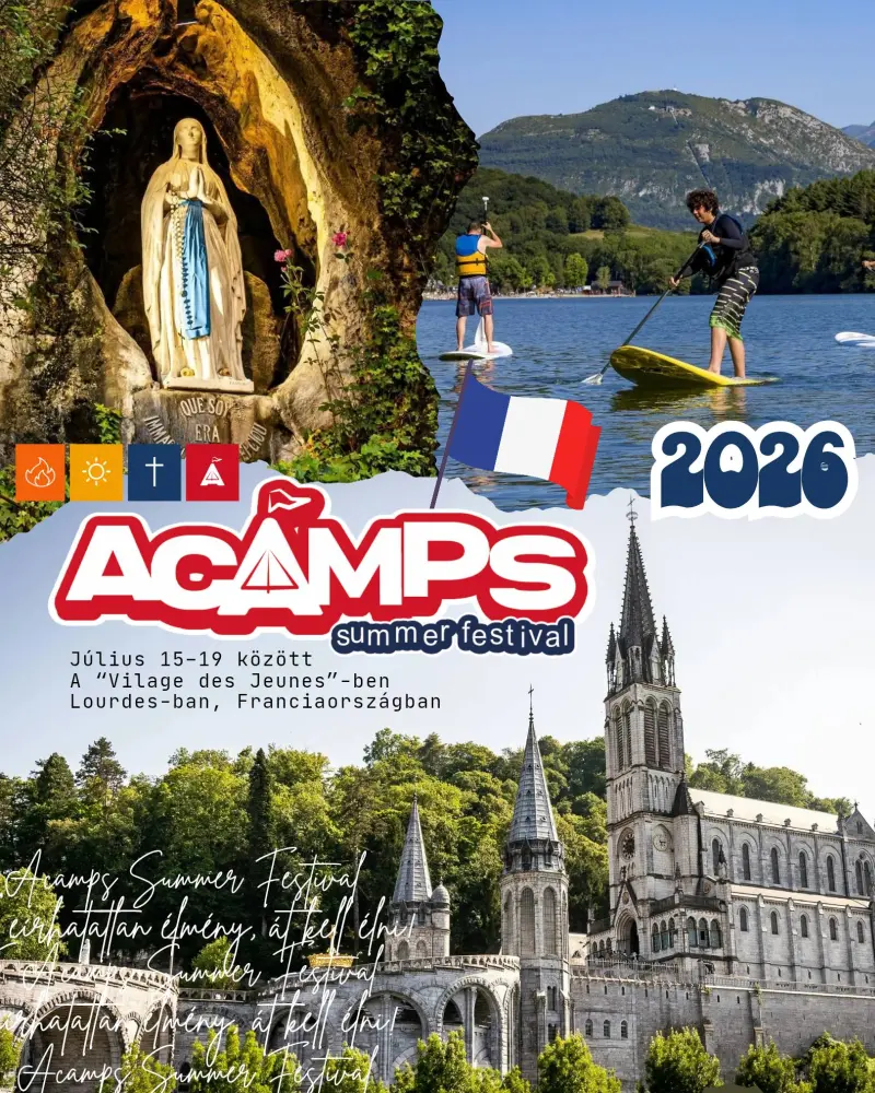 Az Assisi Szent Ferenc Plébániához is kötődő Katolikus Shalom Közösség által szervezett Acamps nyári tábor, 2026