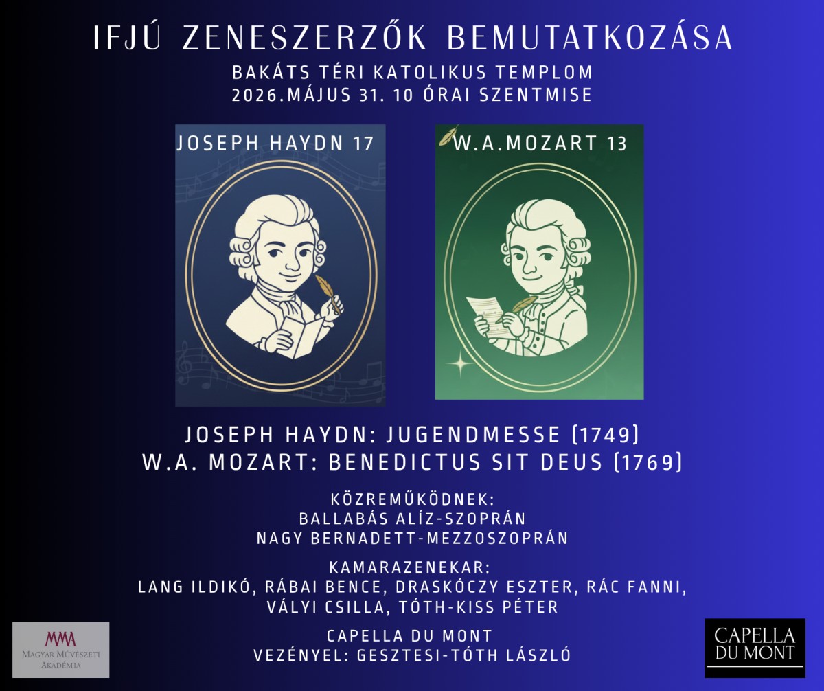Az Assisi Szent Fernec-plébániatemplomban 2026. május 31-én fellépő Capella Du Mont.